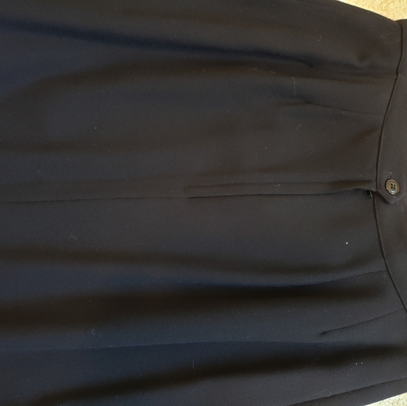 VTG Kasper ASL 2 piece black skirt suit. Size 10. - Picture 3 of 9